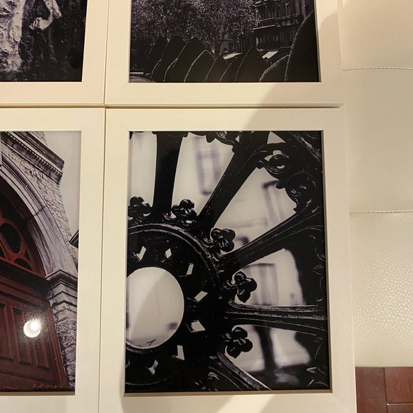 8 individual framed hanging chic pictures - Picture 3 of 8